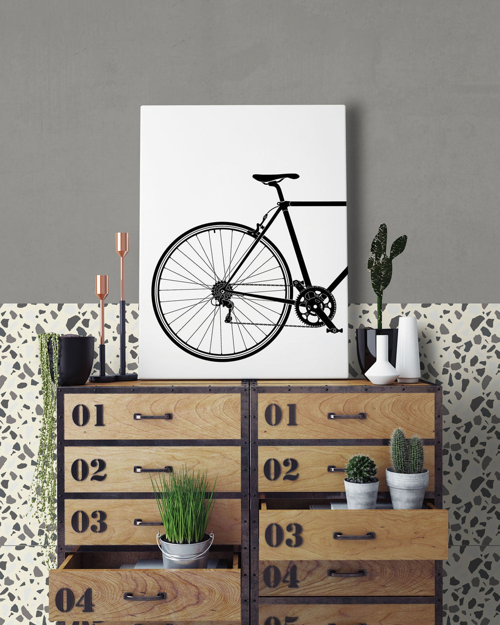 Azulejo Adhesivo Piedras Colores Gris Home & Living 