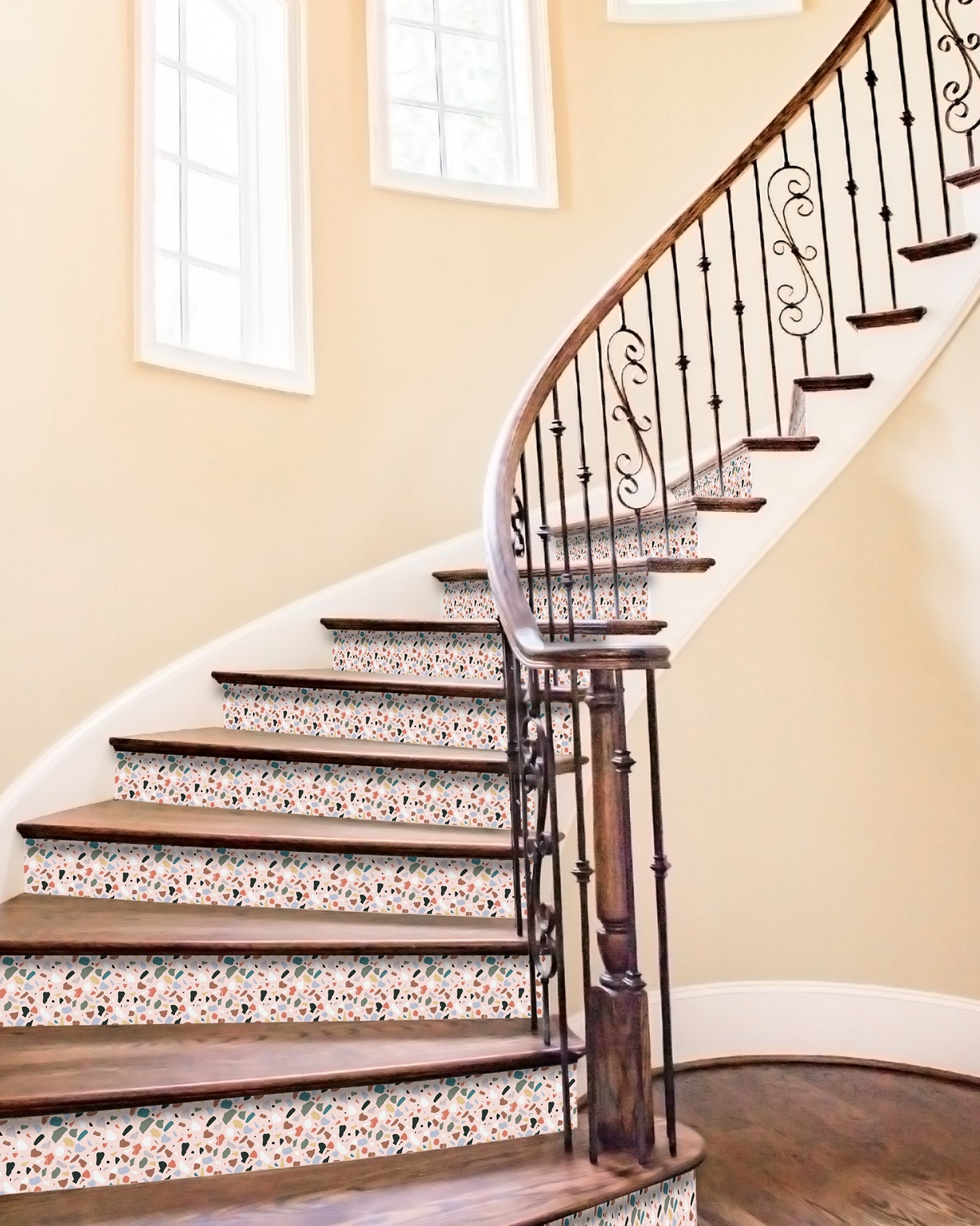 Azulejo Adhesivo Piedras Colores Rosa Home & Living 