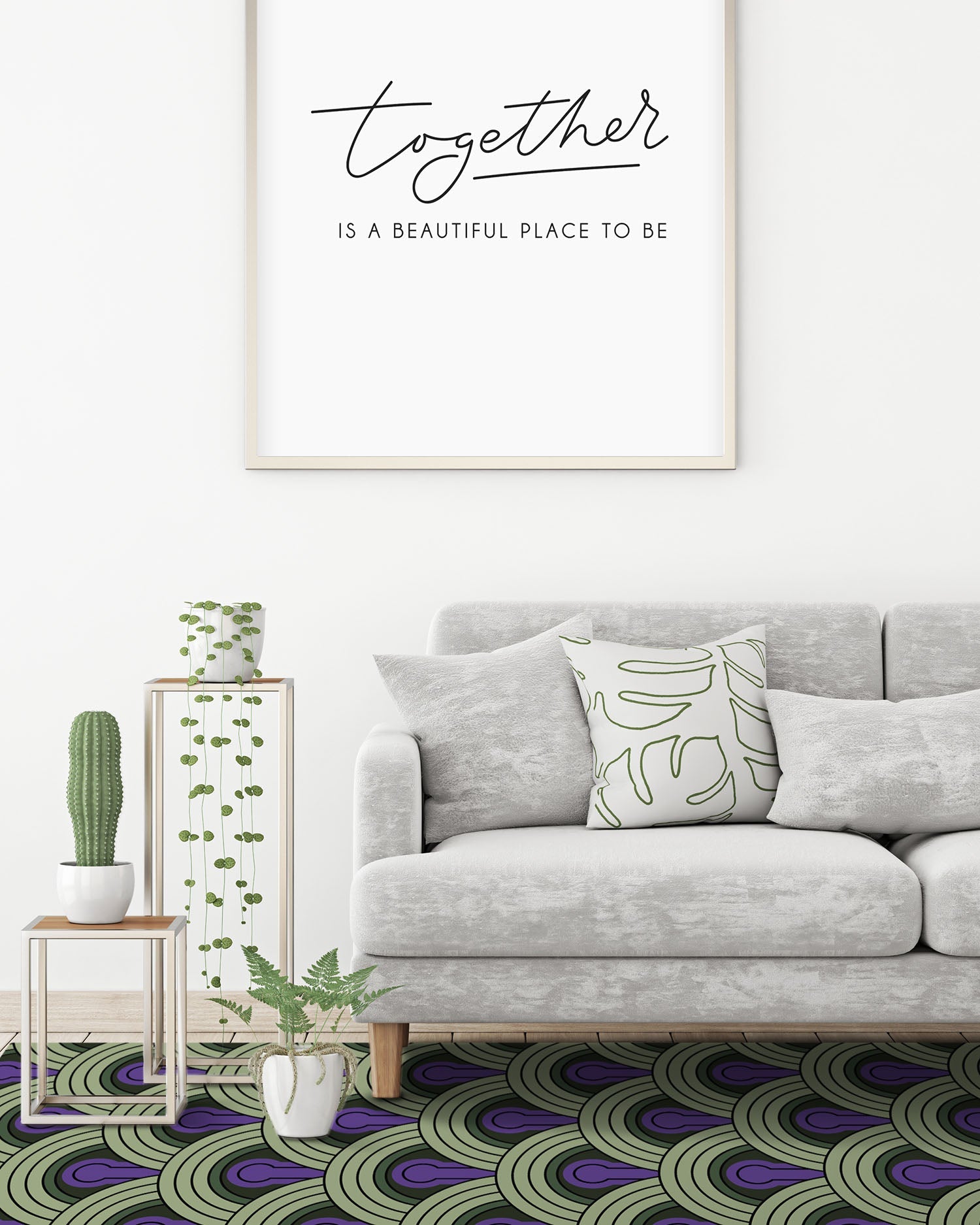 Azulejo Adhesivo Resplandor Azul Home & Living 