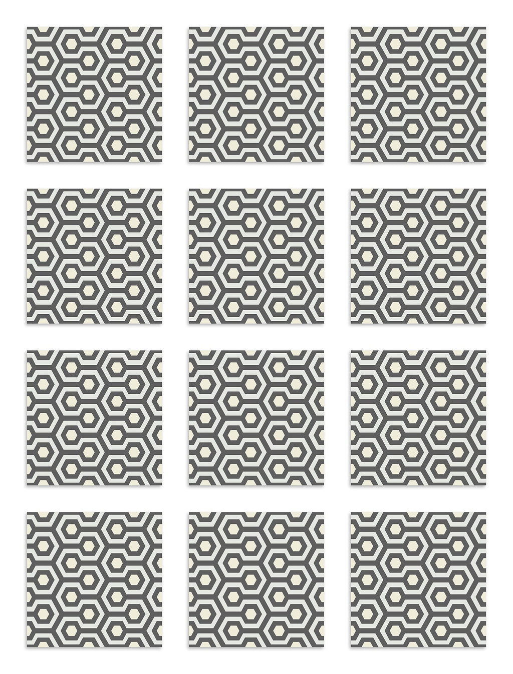 Azulejo Adhesivo Resplandor Gris Home & Living 