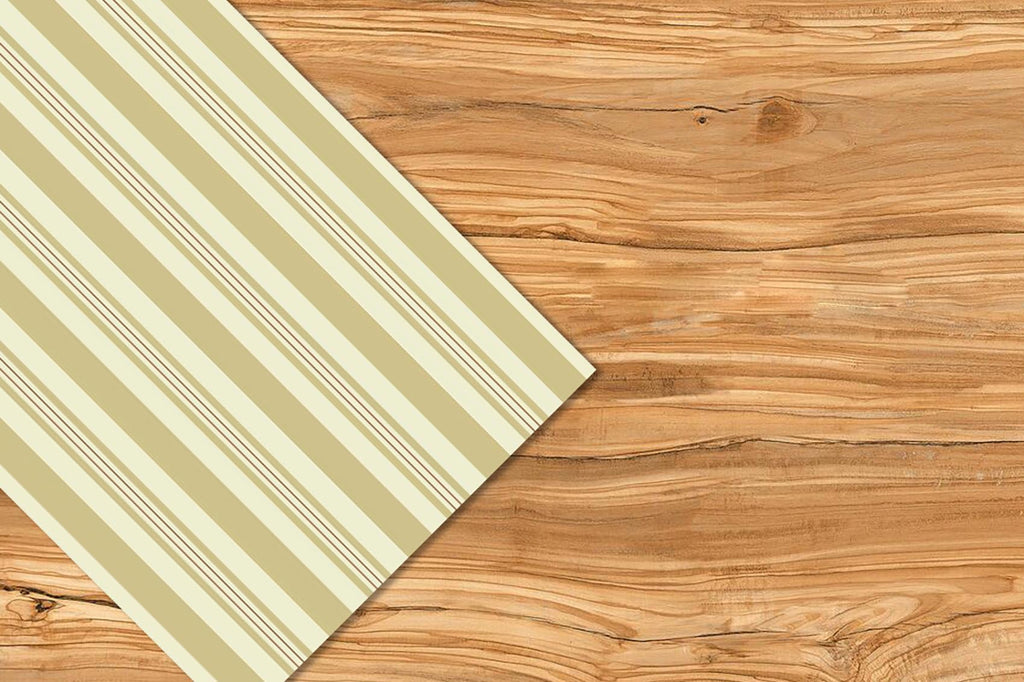 Camino de Mesa Vinílico Líneas Naranjas Home & Living 