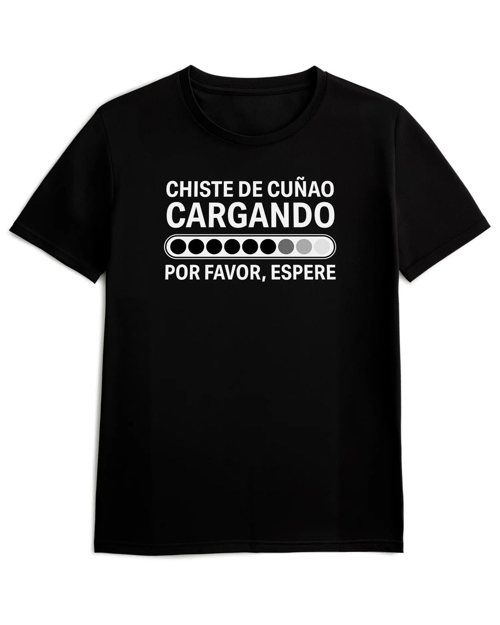 Camiseta de Manga Corta -  Chiste de Cuñado Cargando  - 100% Algodón Home & Living