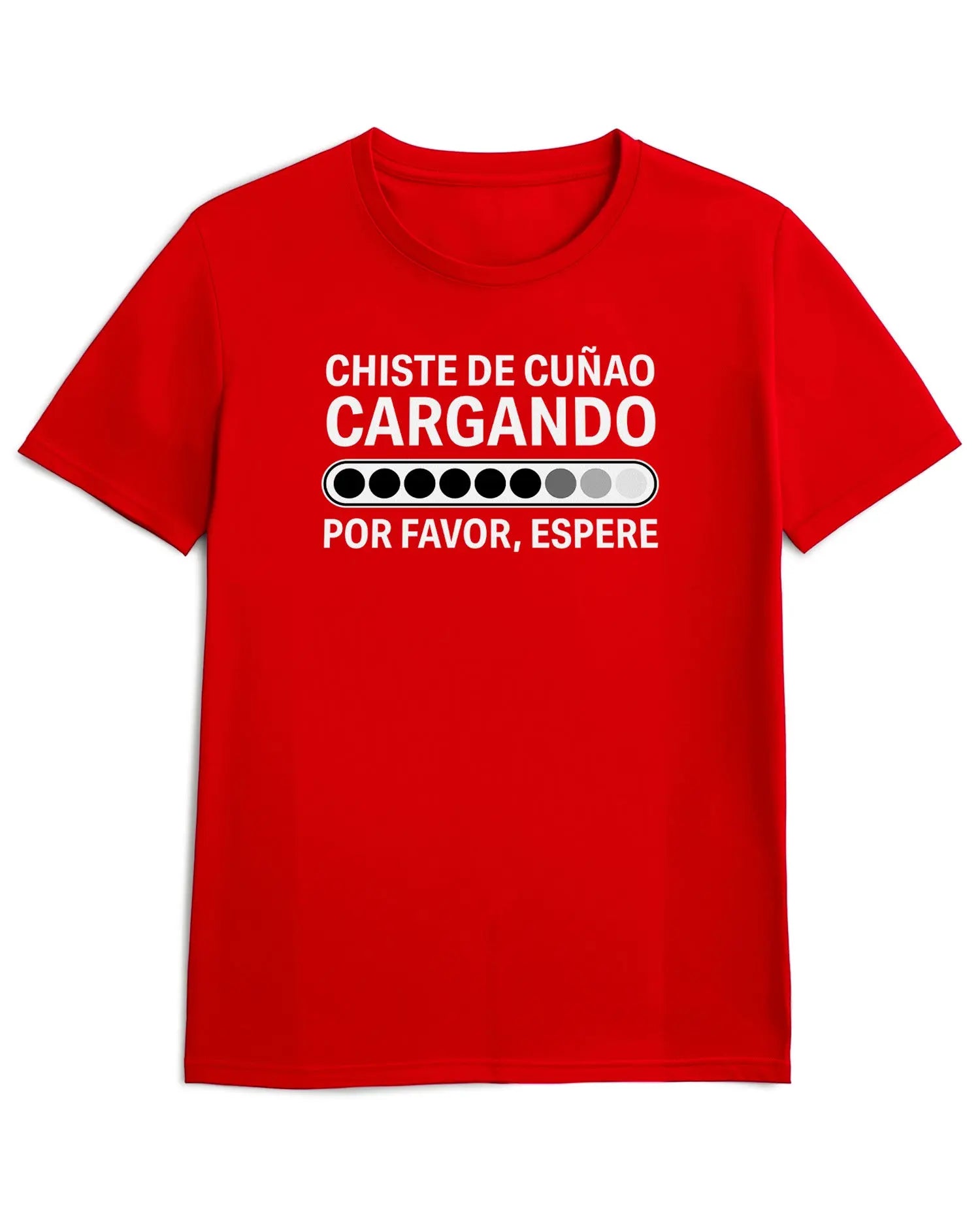 Camiseta de Manga Corta -  Chiste de Cuñado Cargando  - 100% Algodón Home & Living