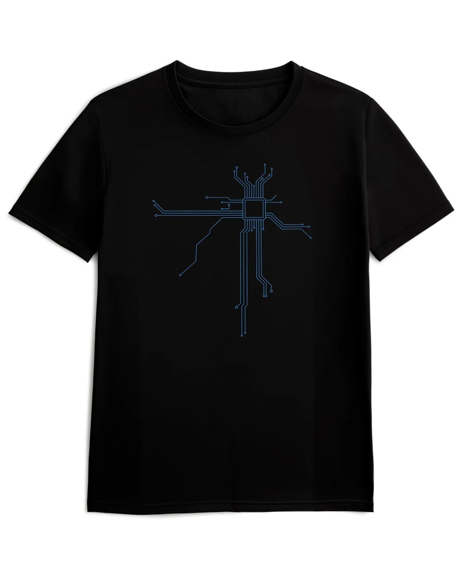Camiseta de Manga Corta -  Corazón CPU  - 100% Algodón Home & Living
