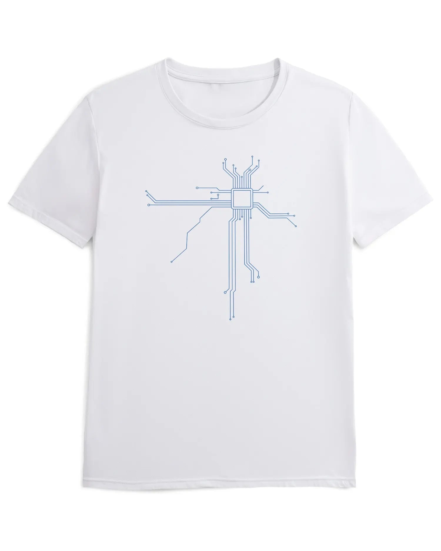 Camiseta de Manga Corta -  Corazón CPU  - 100% Algodón Home & Living