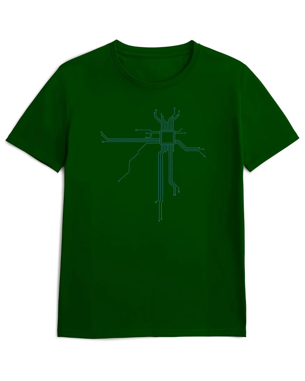 Camiseta de Manga Corta -  Corazón CPU  - 100% Algodón Home & Living