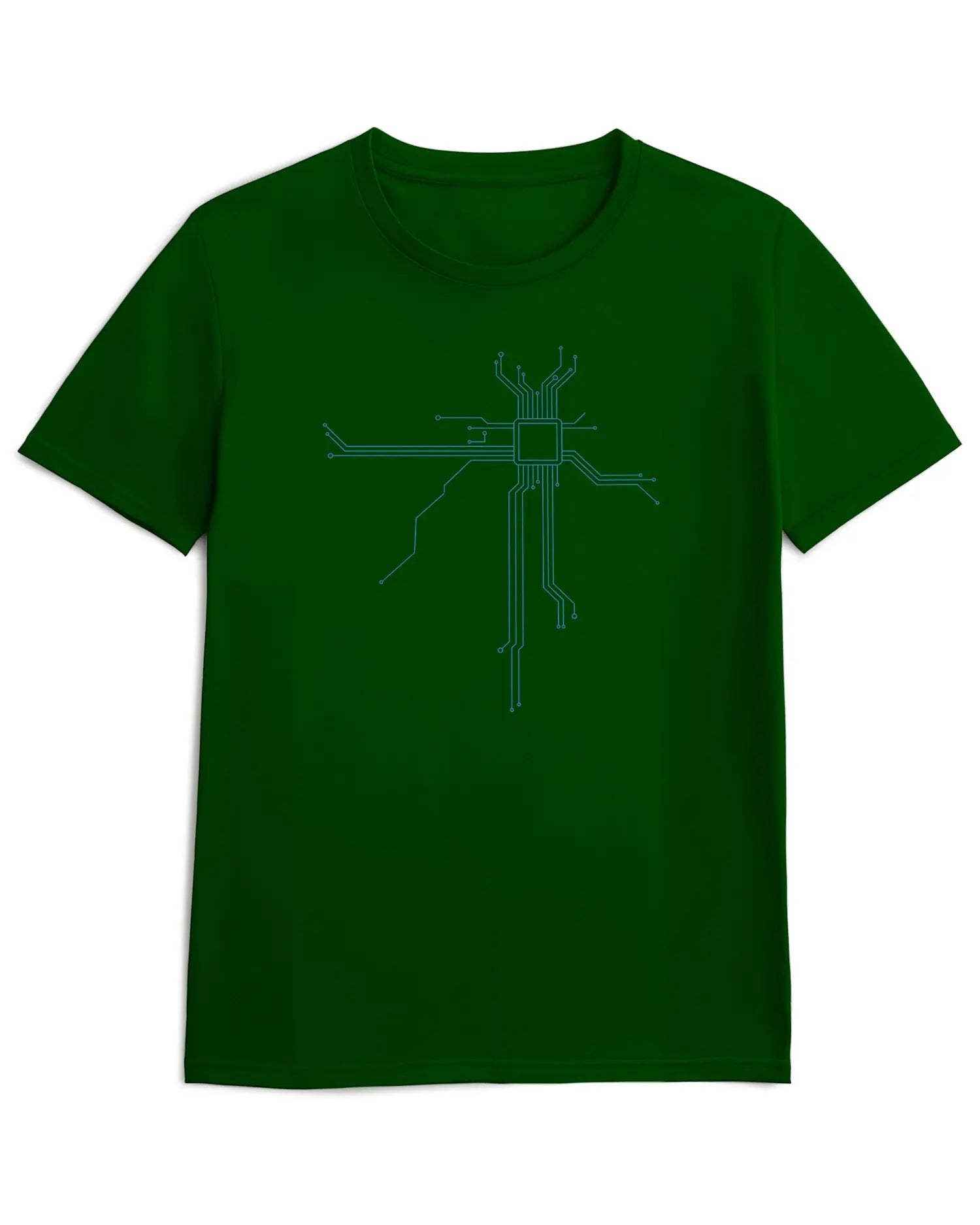Camiseta de Manga Corta -  Corazón CPU  - 100% Algodón Home & Living