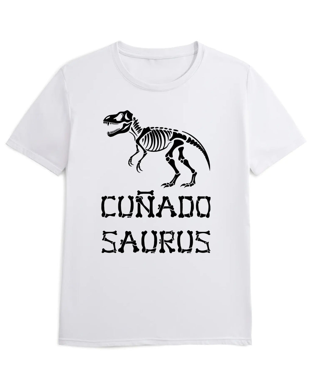 Camiseta de Manga Corta -  Cuñadosaurus Rex  - 100% Algodón Home & Living