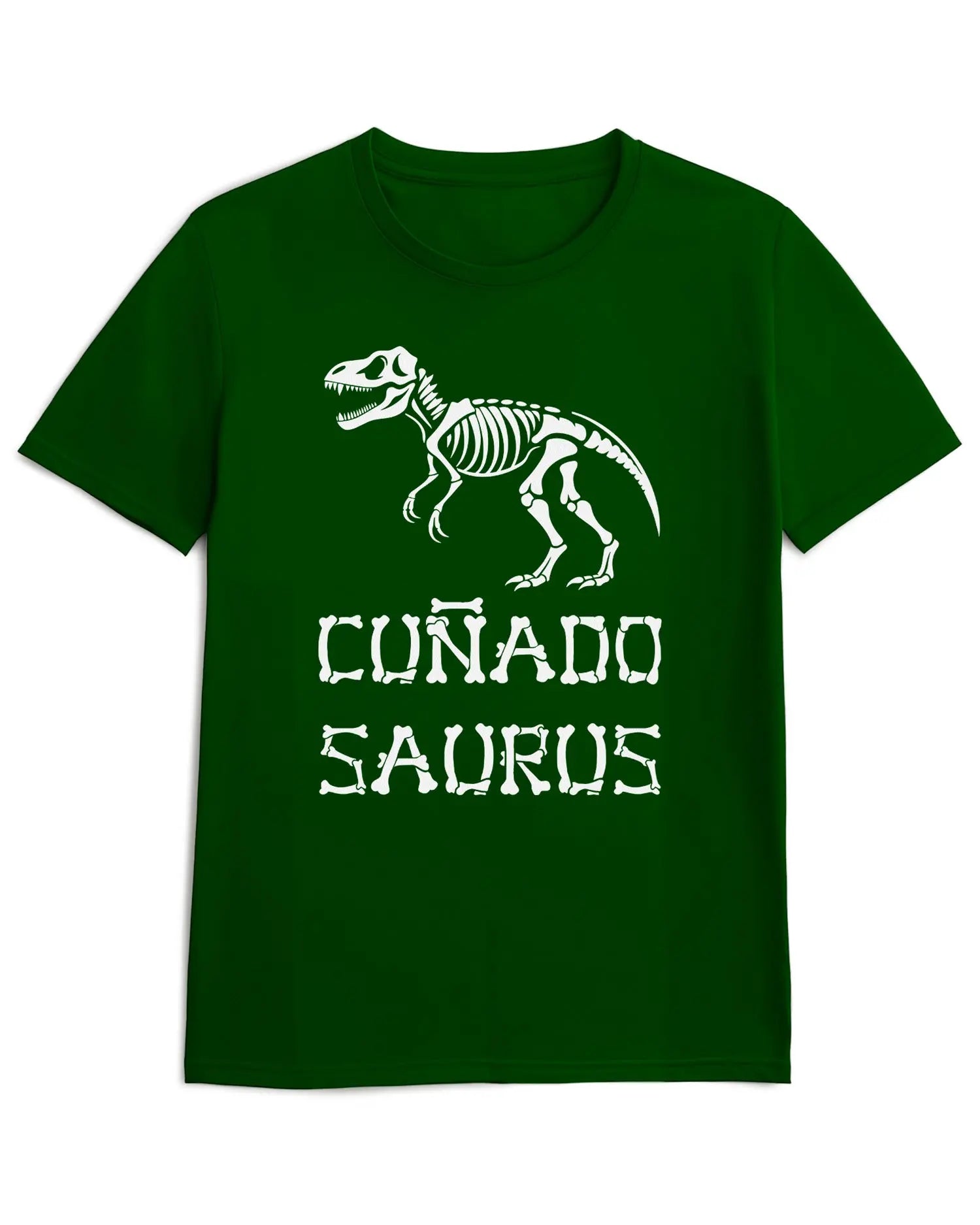 Camiseta de Manga Corta -  Cuñadosaurus Rex  - 100% Algodón Home & Living
