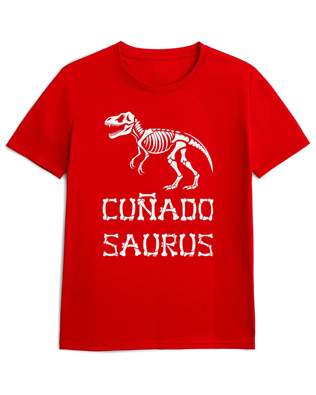 Camiseta de Manga Corta -  Cuñadosaurus Rex  - 100% Algodón Home & Living
