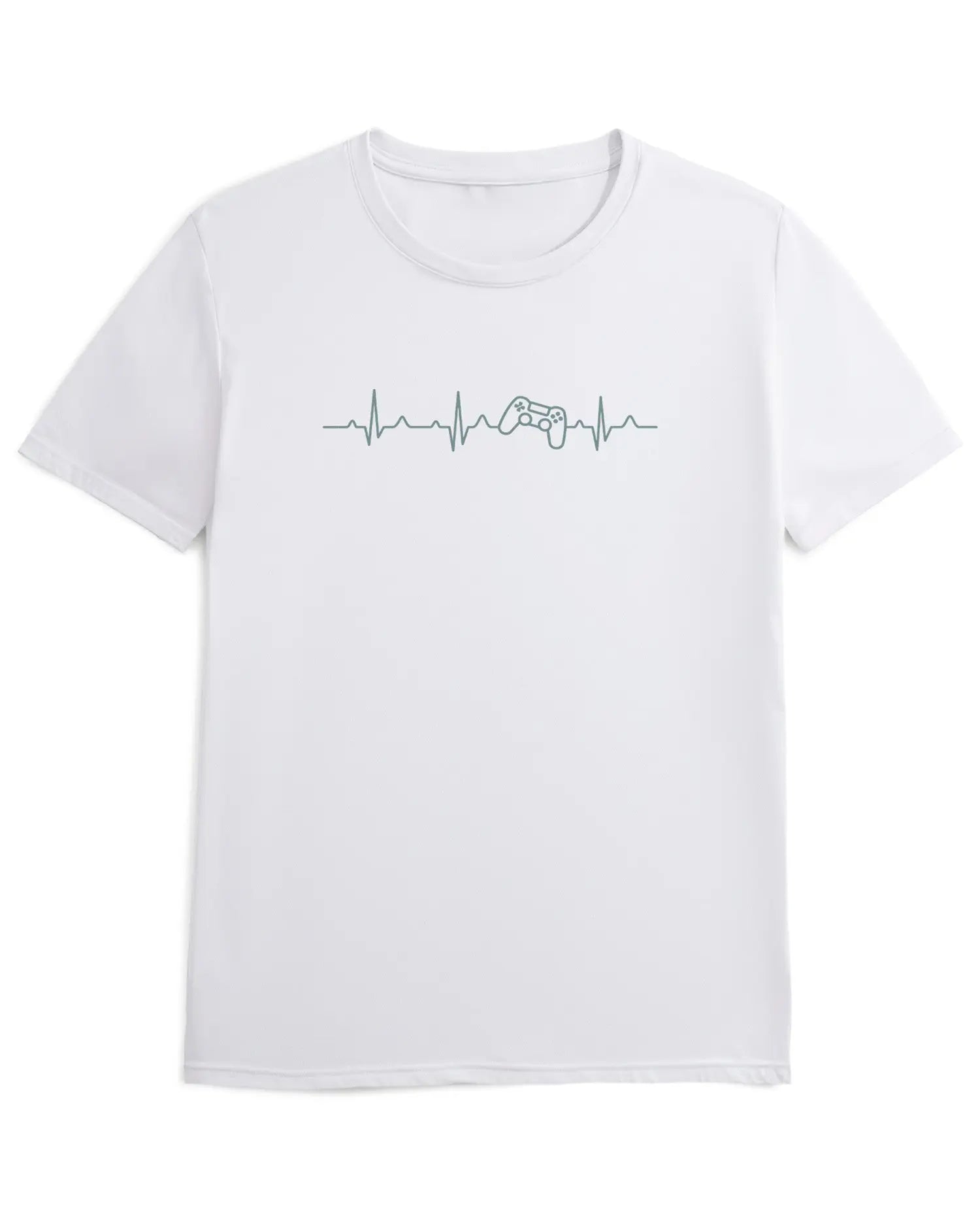 Camiseta de Manga Corta -  Pulso Gamer  - 100% Algodón Home & Living