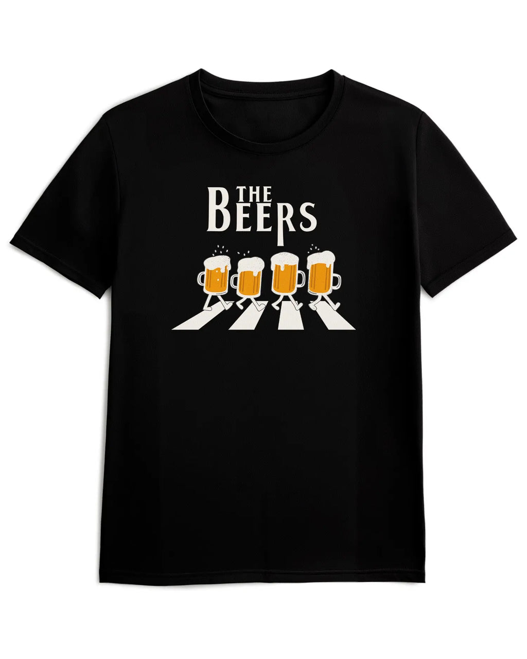 Camiseta de Manga Corta -  The Beers  - 100% Algodón Home & Living