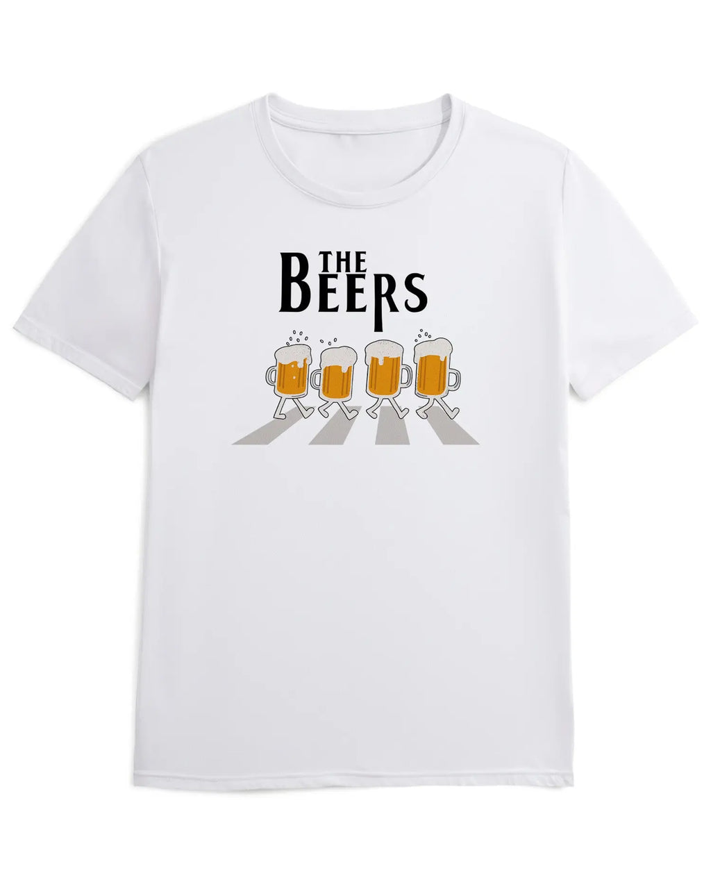 Camiseta de Manga Corta -  The Beers  - 100% Algodón Home & Living