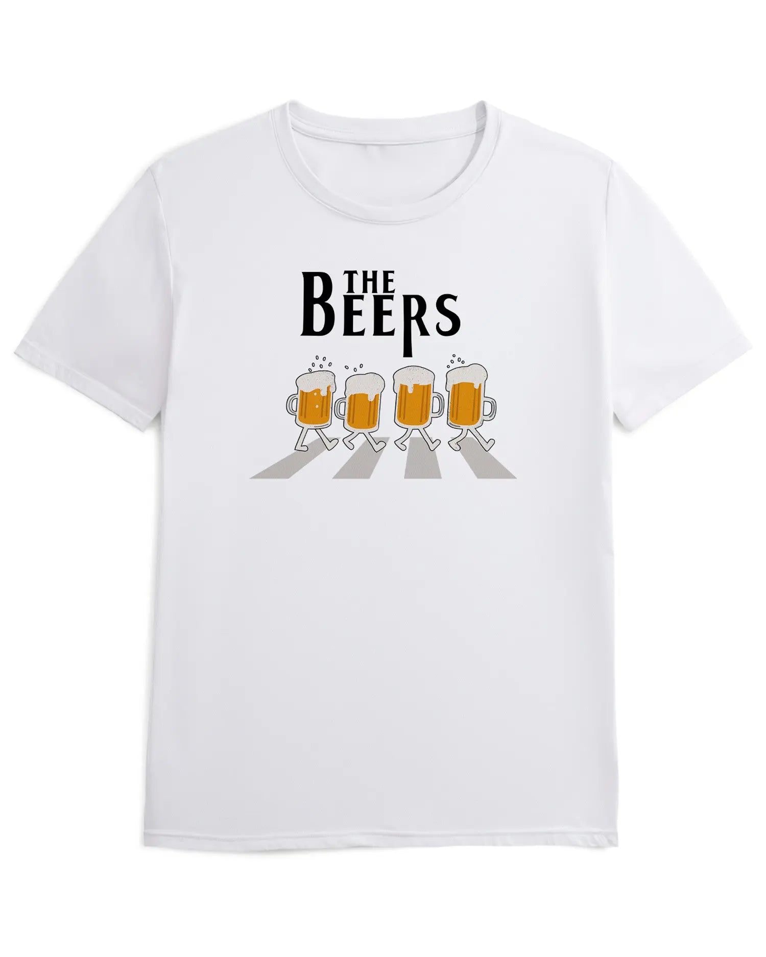 Camiseta de Manga Corta -  The Beers  - 100% Algodón Home & Living