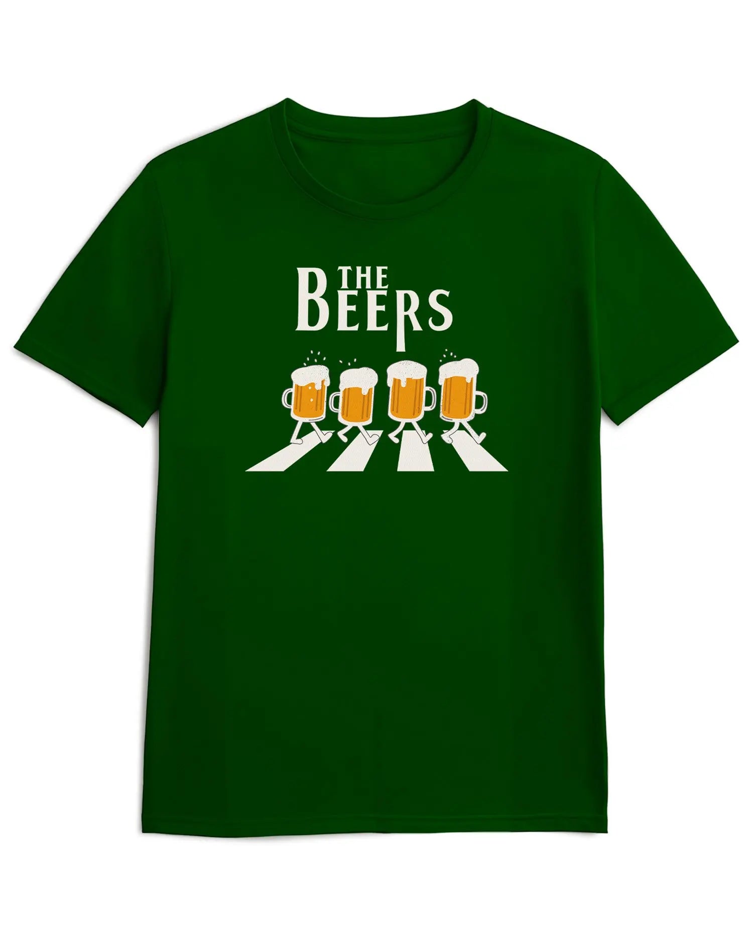 Camiseta de Manga Corta -  The Beers  - 100% Algodón Home & Living