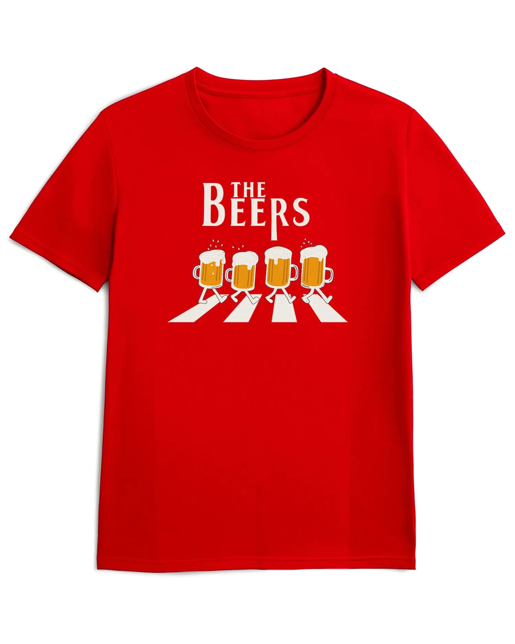 Camiseta de Manga Corta -  The Beers  - 100% Algodón Home & Living