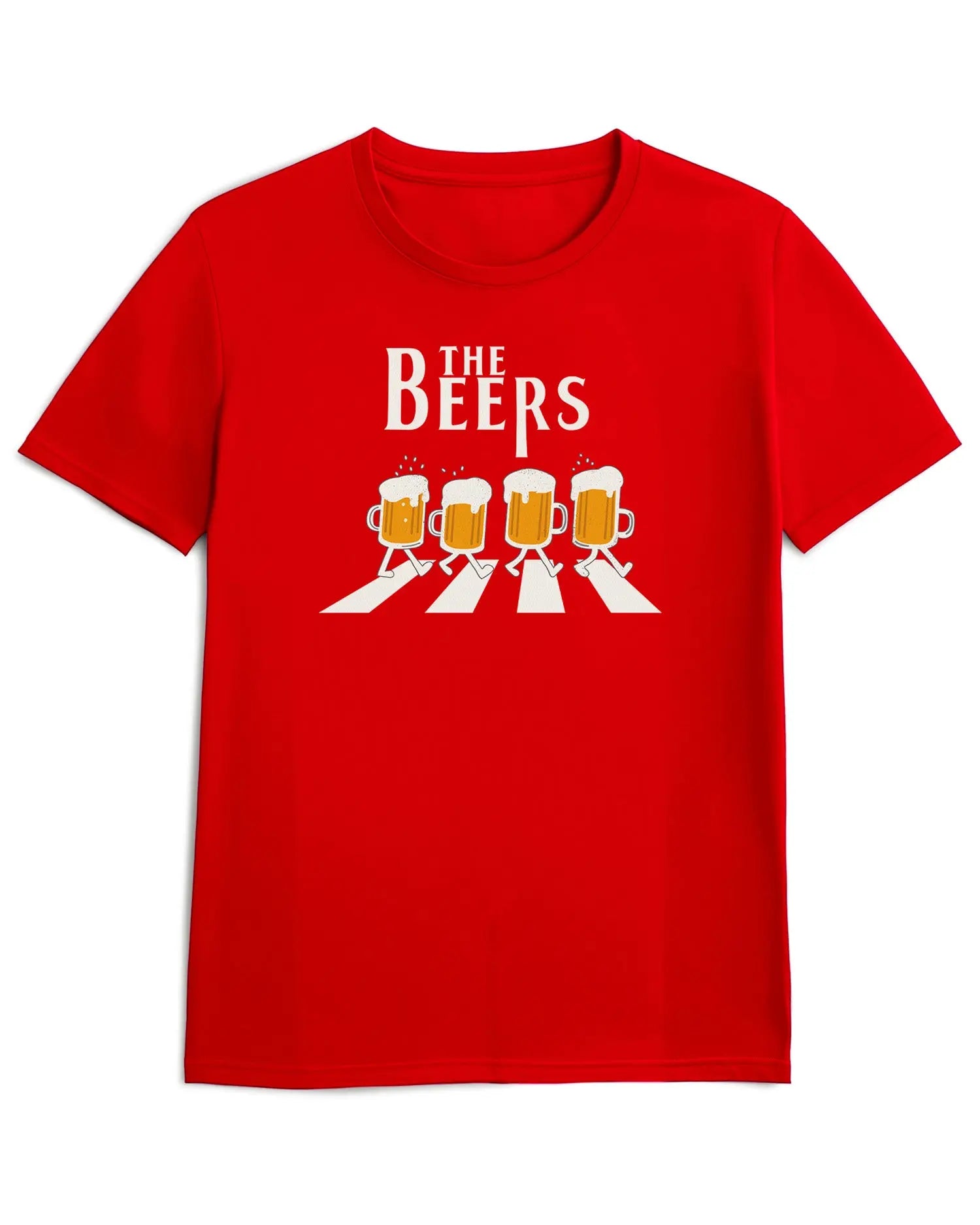 Camiseta de Manga Corta -  The Beers  - 100% Algodón Home & Living