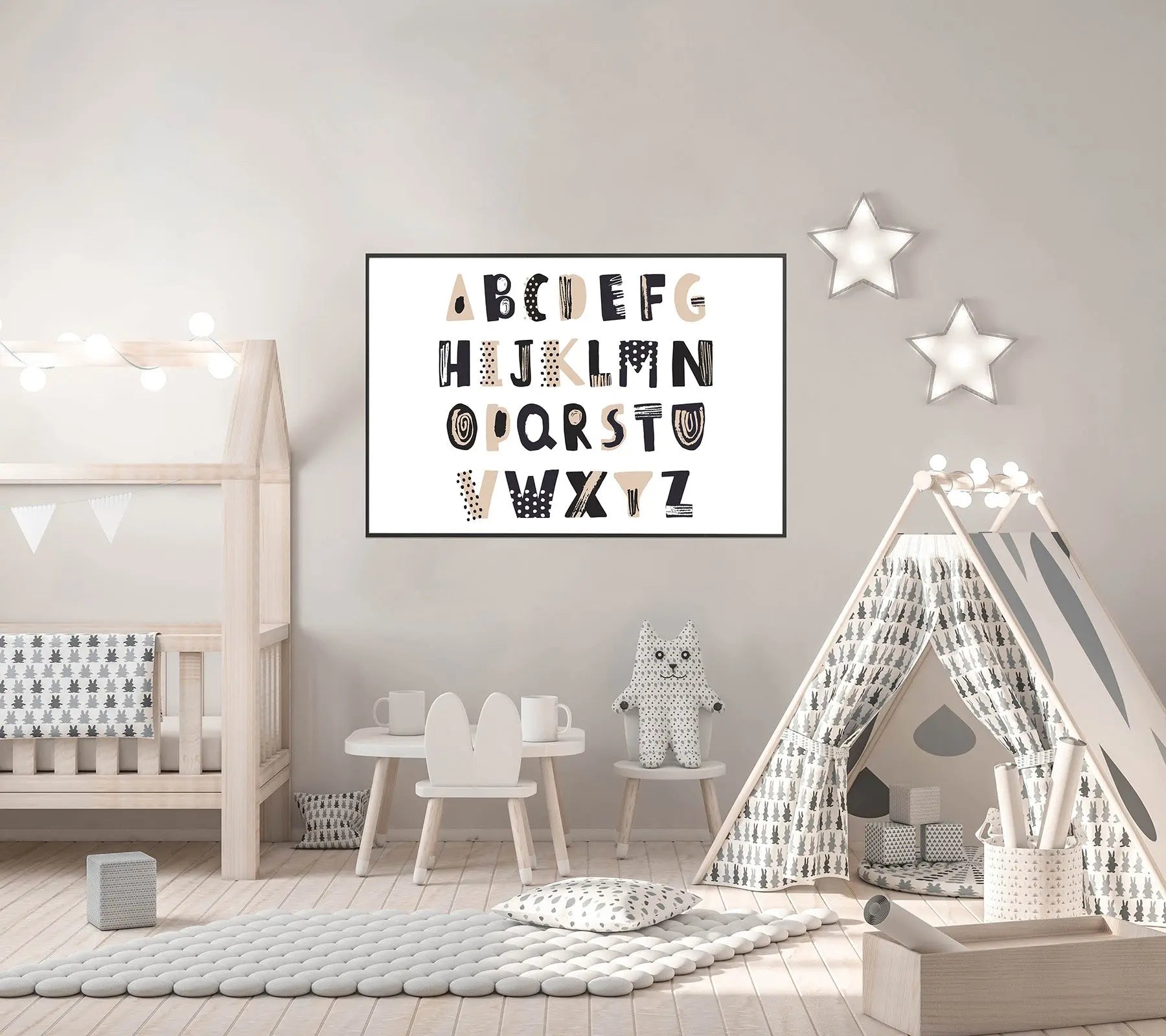 Cuadro Abecedario freeshipping - Home and Living