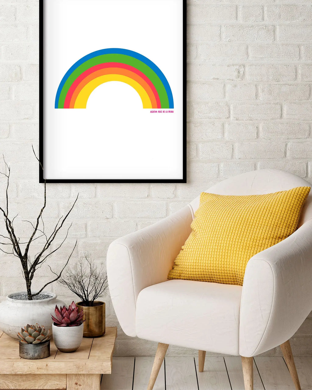 Cuadro Agatha Ruiz de la Prada Arcoíris freeshipping - Home and Living
