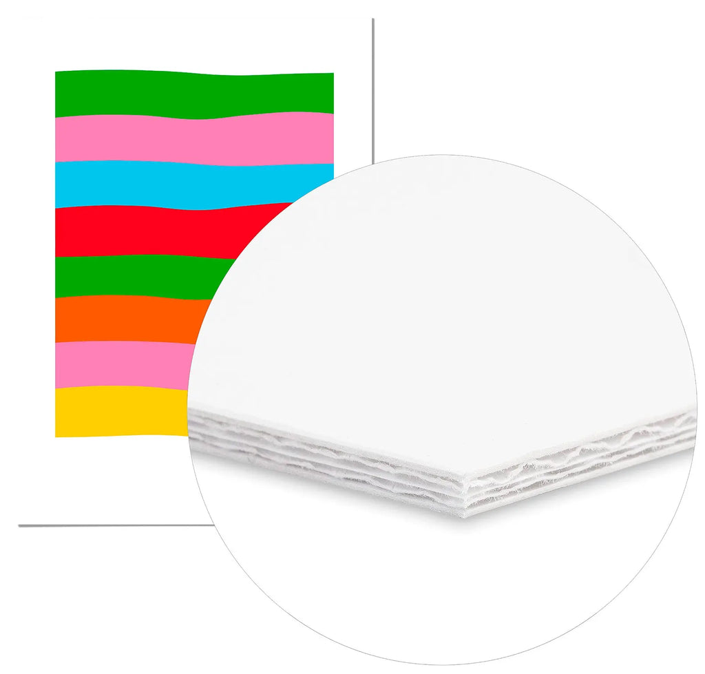 Cuadro Agatha Ruiz de la Prada Colores Líneas Home & Living CuadroEnmarcado70x100cm