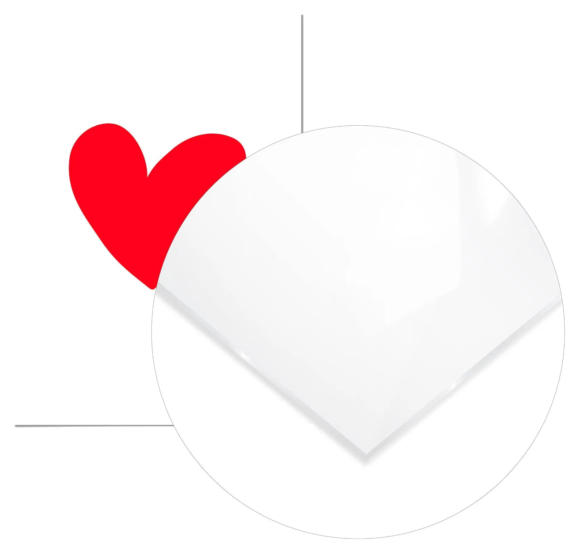 Cuadro Agatha Ruiz de la Prada Corazón Home & Living MetacrilatoEnmarcado70x100cm