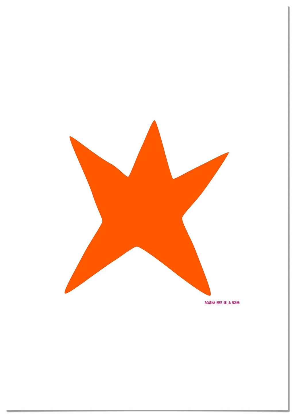 Cuadro Agatha Ruiz de la Prada Estrella freeshipping - Home and Living