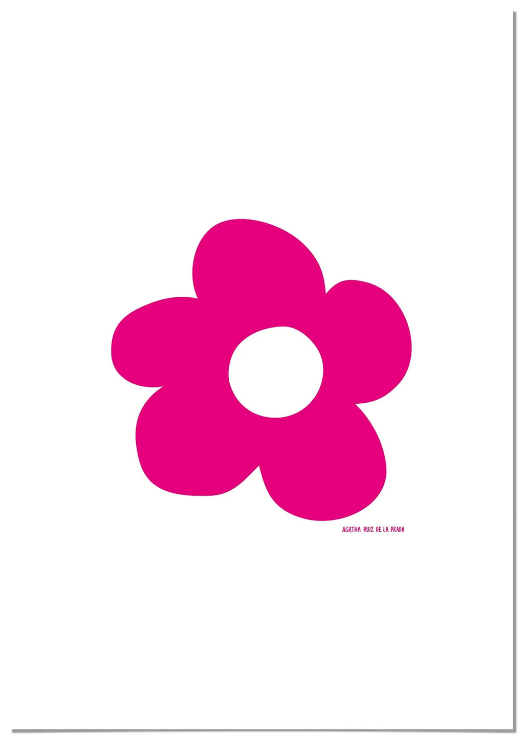 Cuadro Agatha Ruiz de la Prada Flor freeshipping - Home and Living