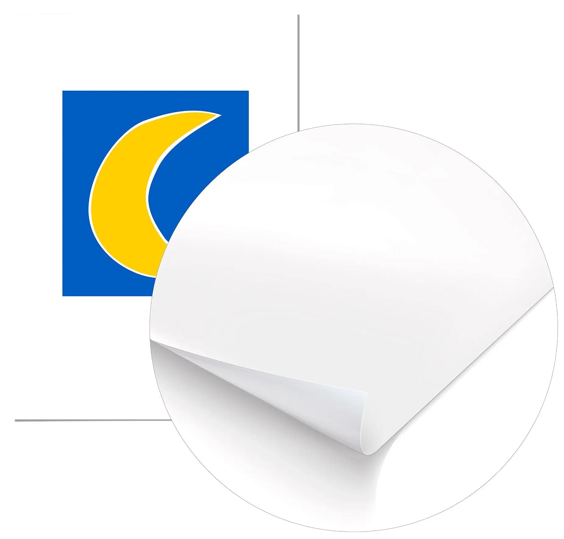 Cuadro Agatha Ruiz de la Prada Luna Azul Home & Living Póster70x100cm