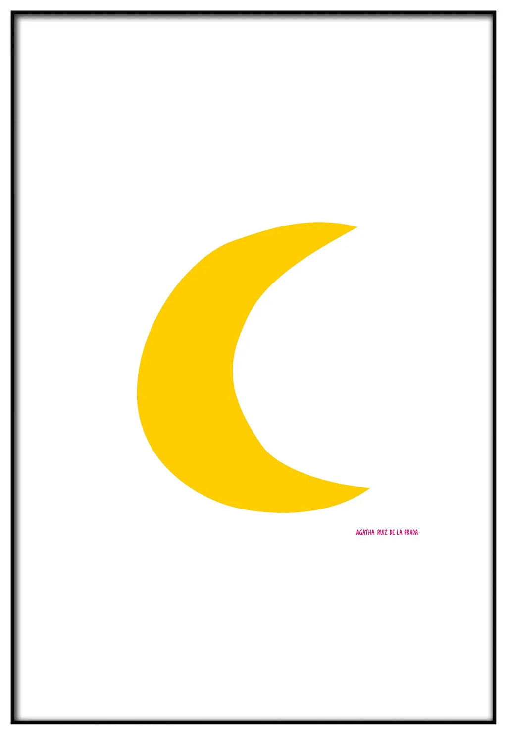 Cuadro Agatha Ruiz de la Prada Luna freeshipping - Home and Living