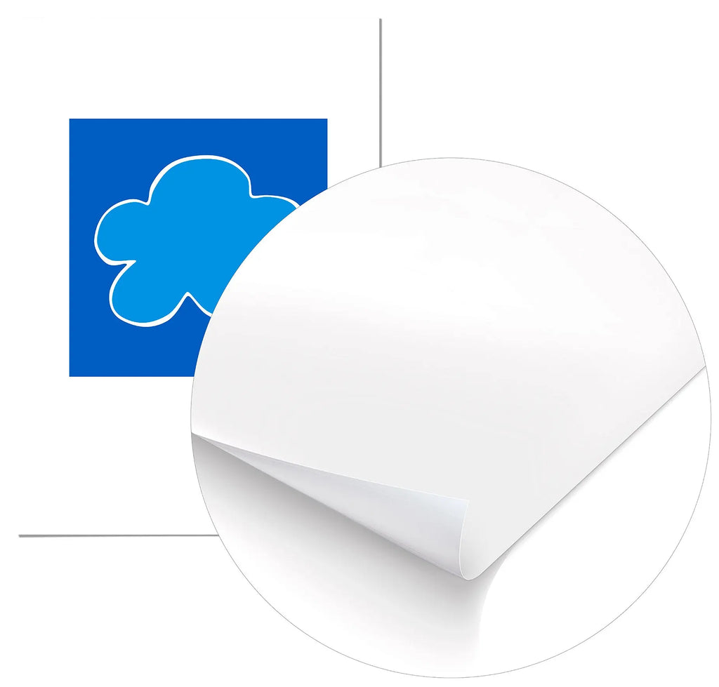 Cuadro Agatha Ruiz de la Prada Nube Fondo Azul freeshipping - Home and Living