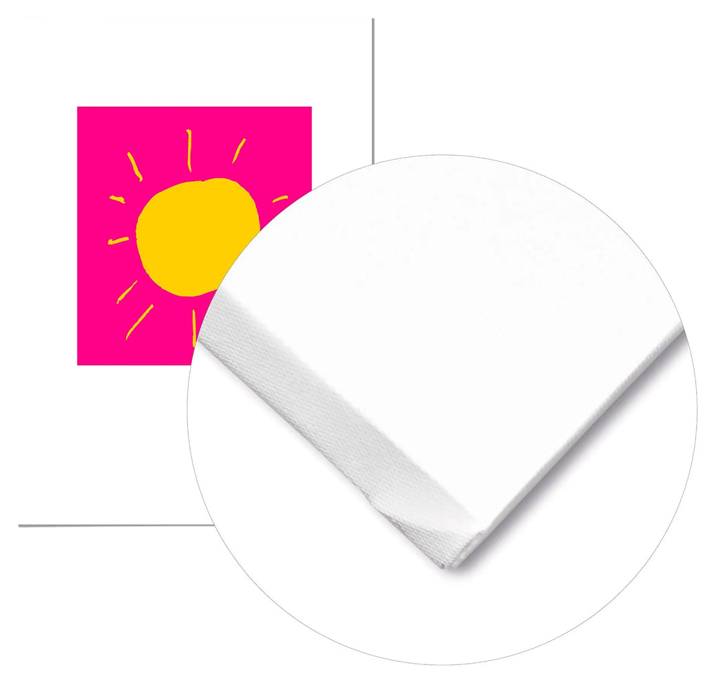 Cuadro Agatha Ruiz de la Prada Sol Fondo Rosa freeshipping - Home and Living