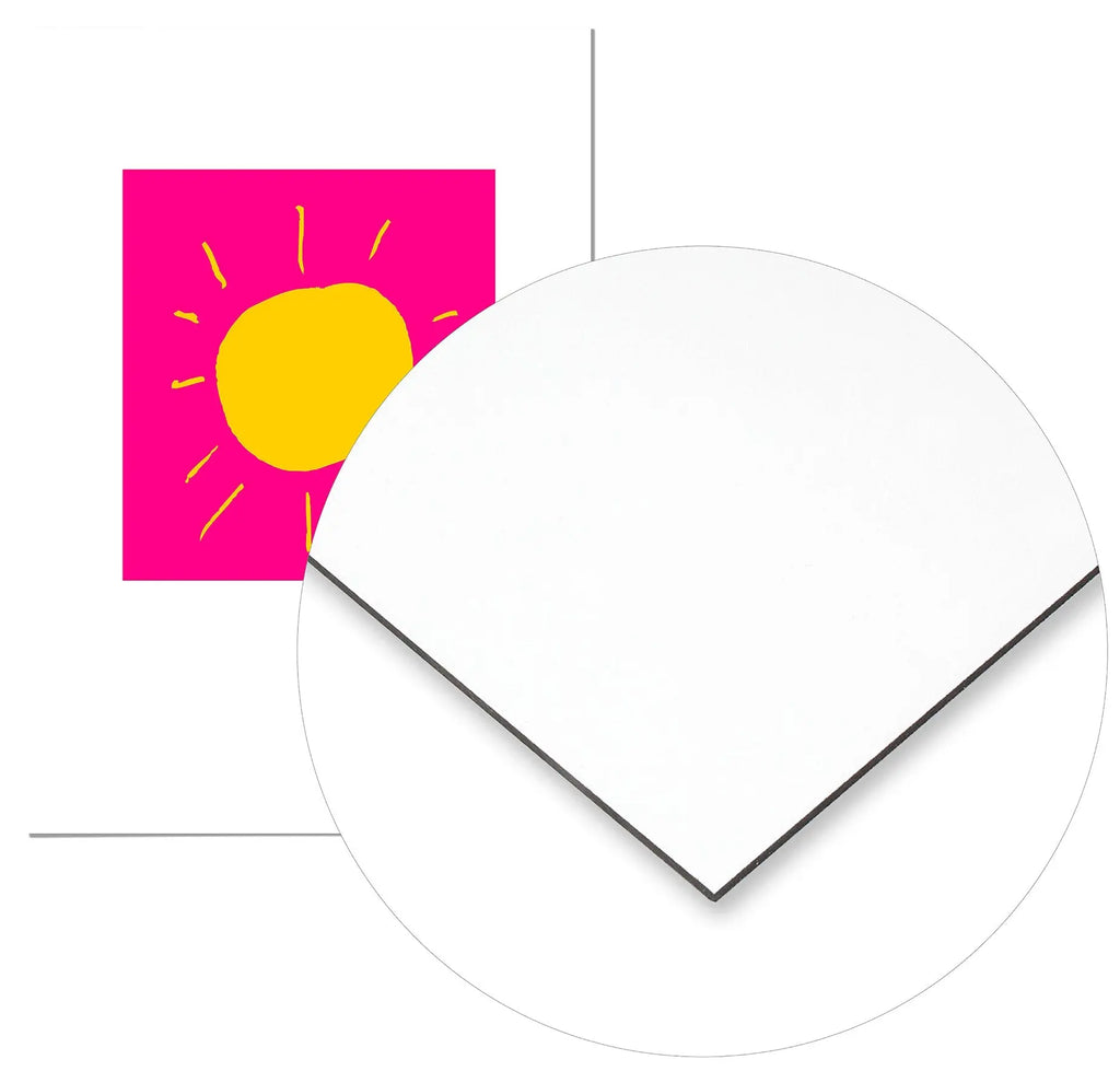 Cuadro Agatha Ruiz de la Prada Sol Fondo Rosa Home & Living Metal70x100cm