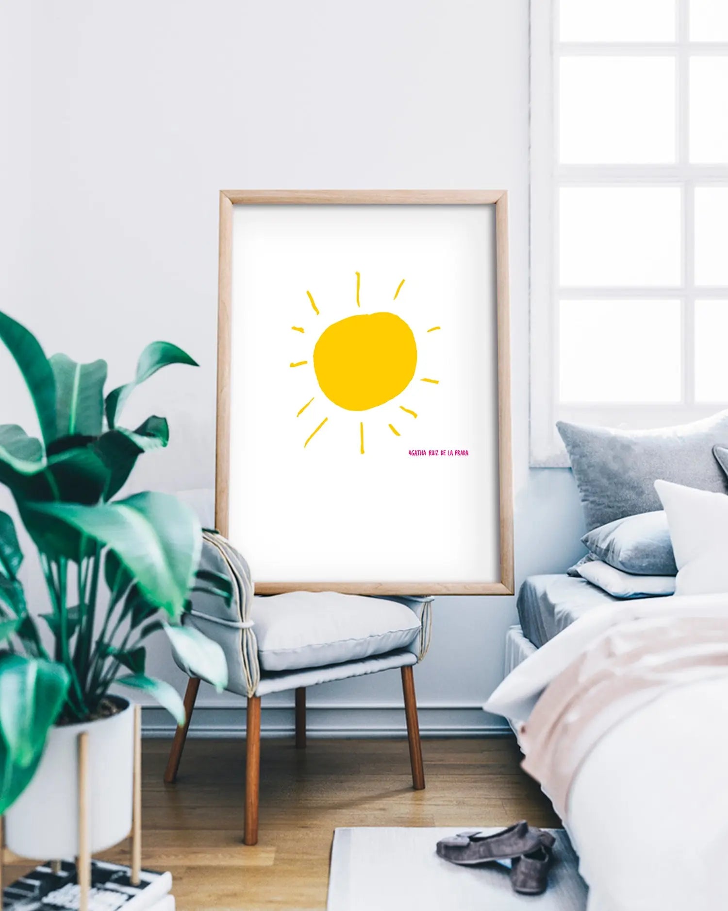 Cuadro Agatha Ruiz de la Prada Sol freeshipping - Home and Living