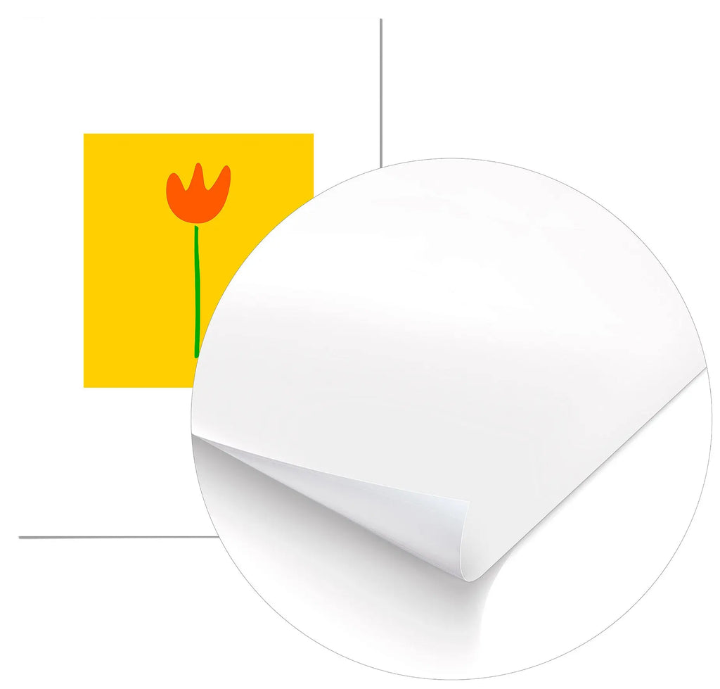 Cuadro Agatha Ruiz de la Prada Tulipán Fondo Amarillo freeshipping - Home and Living