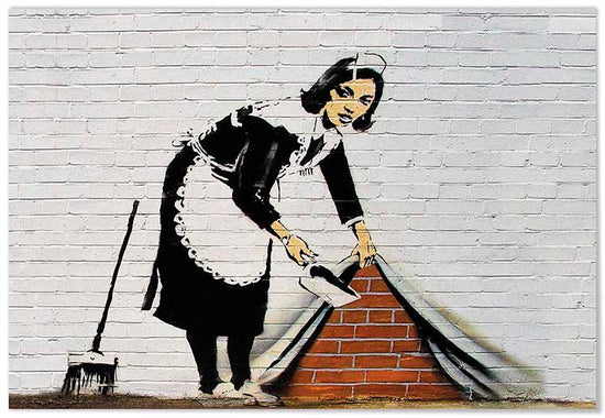 Cuadro Banksy Barrer Bajo la Alfombra Home & Living 