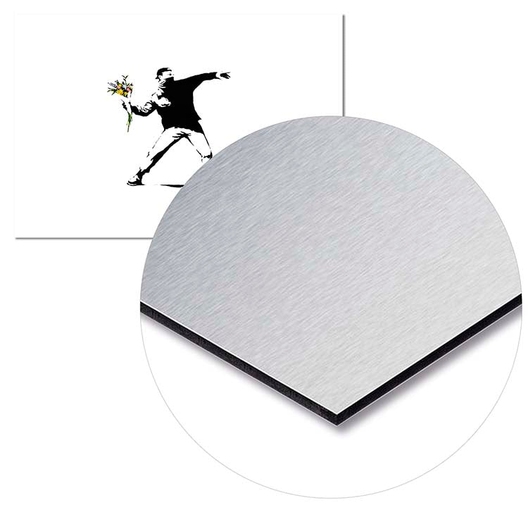 Cuadro Banksy Lanzador de Flores Home & Living 