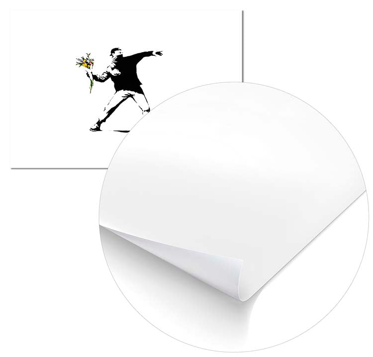 Cuadro Banksy Lanzador de Flores Home & Living 