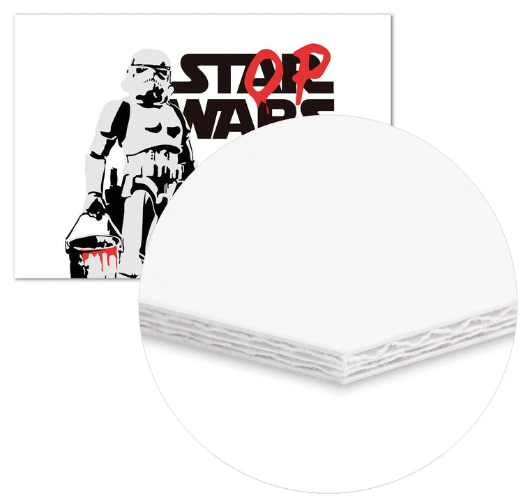 Cuadro Banksy Stop Wars freeshipping - Home and Living