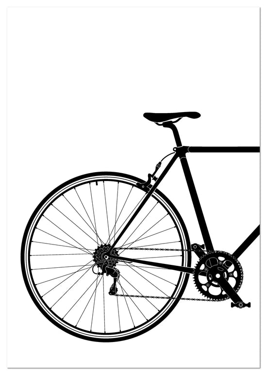 Cuadro Bicicleta Parte Trasera freeshipping - Home and Living