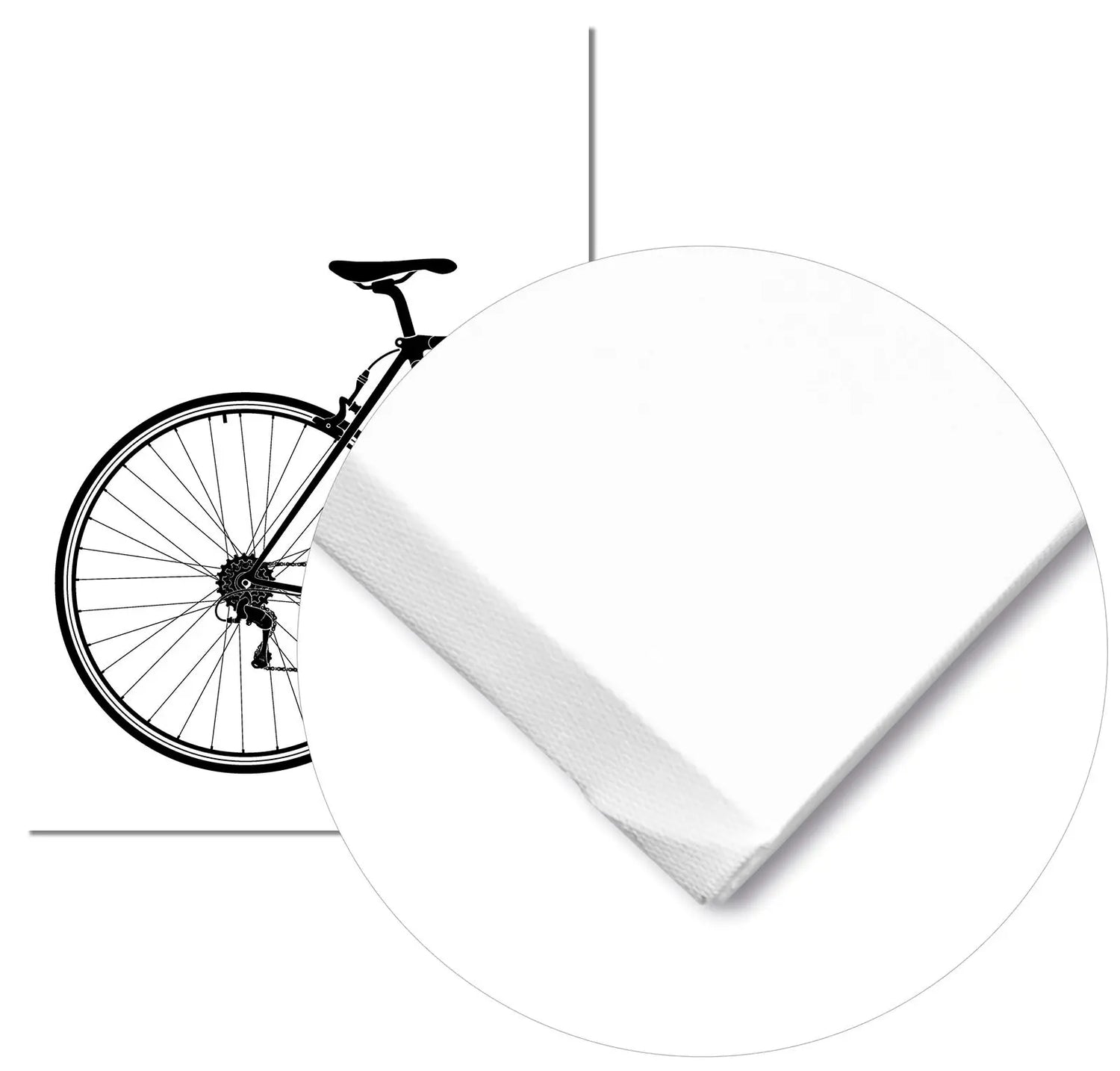 Cuadro Bicicleta Parte Trasera freeshipping - Home and Living