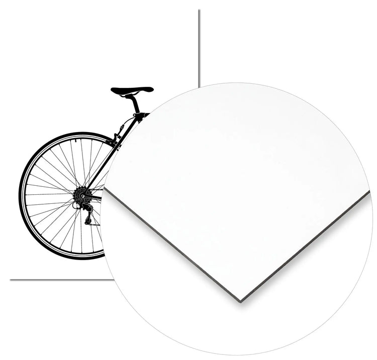 Cuadro Bicicleta Parte Trasera Home & Living Metal70x100cm