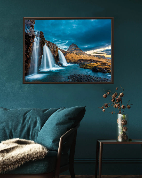 Cuadro Cascadas de Islandia freeshipping - Home and Living