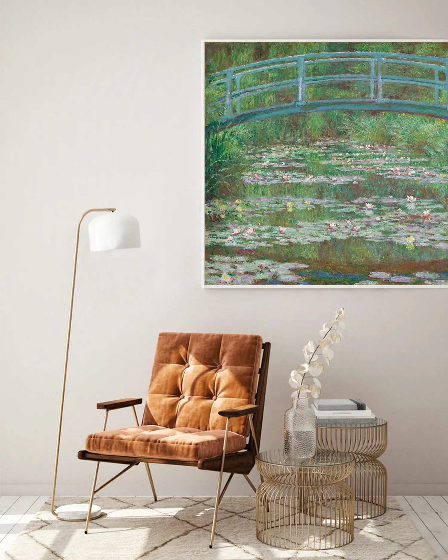 Cuadro Claude Monet El Puente Japonés freeshipping - Home and Living