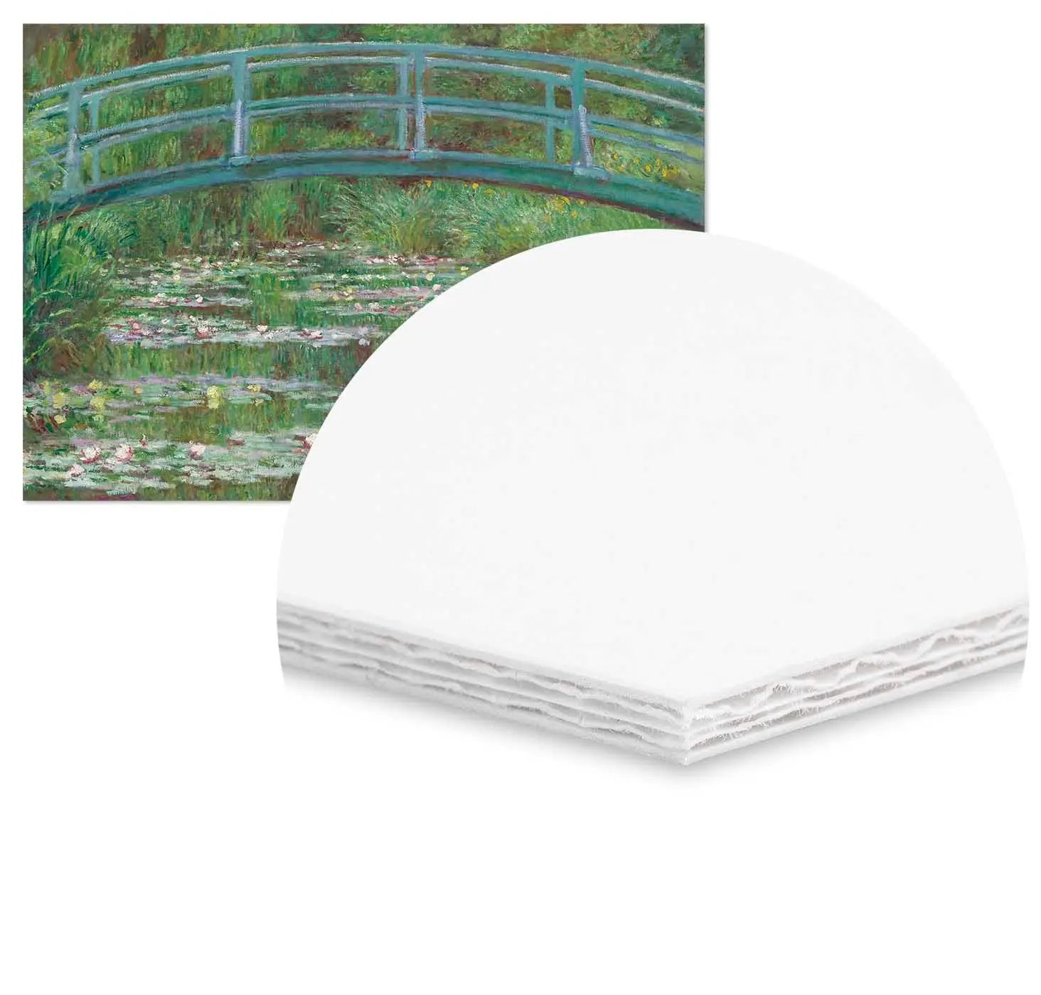 Cuadro Claude Monet El Puente Japonés Home & Living CuadroEnmarcado30x21cm