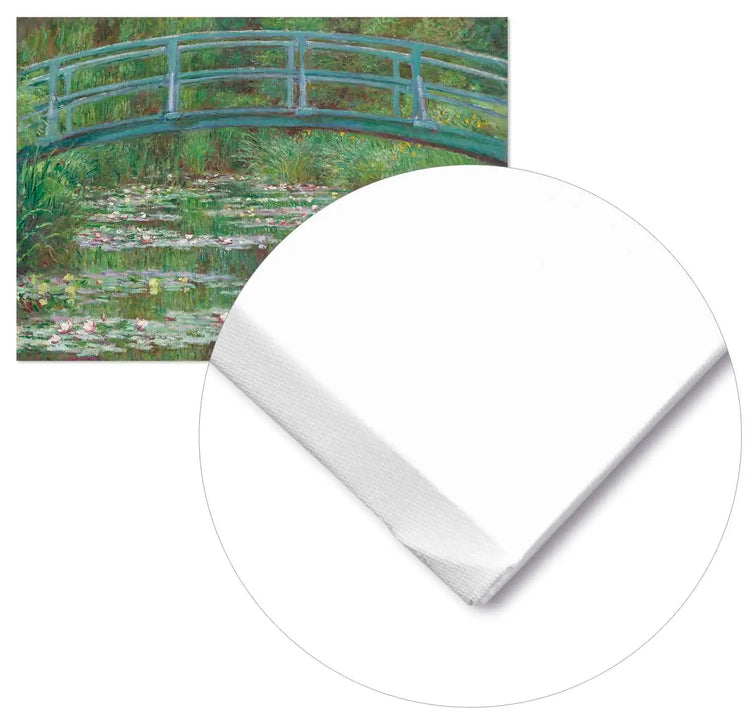 Cuadro Claude Monet El Puente Japonés Home & Living Lienzo30x21cm