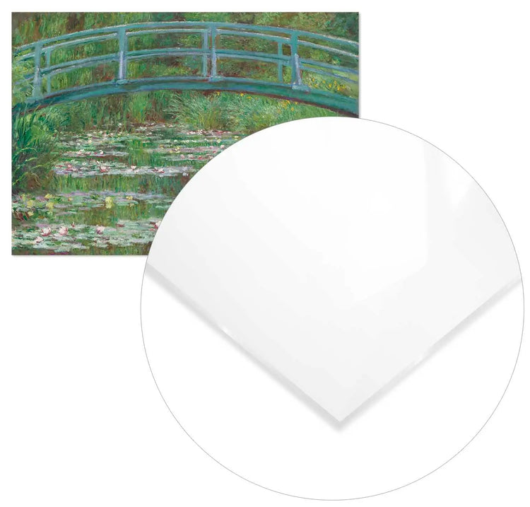Cuadro Claude Monet El Puente Japonés Home & Living MetacrilatoEnmarcado30x21cm