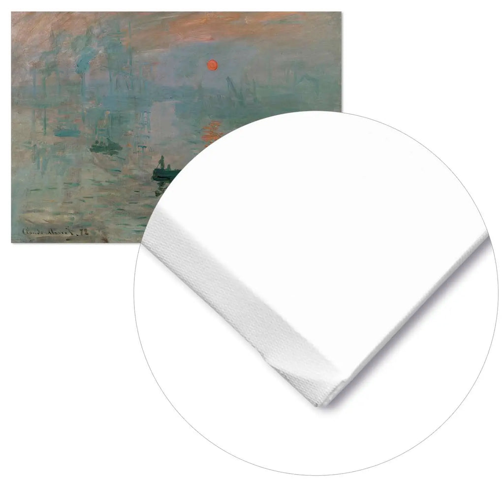 Cuadro Claude Monet Impresión, Sol Naciente Home & Living Lienzo30x21cm