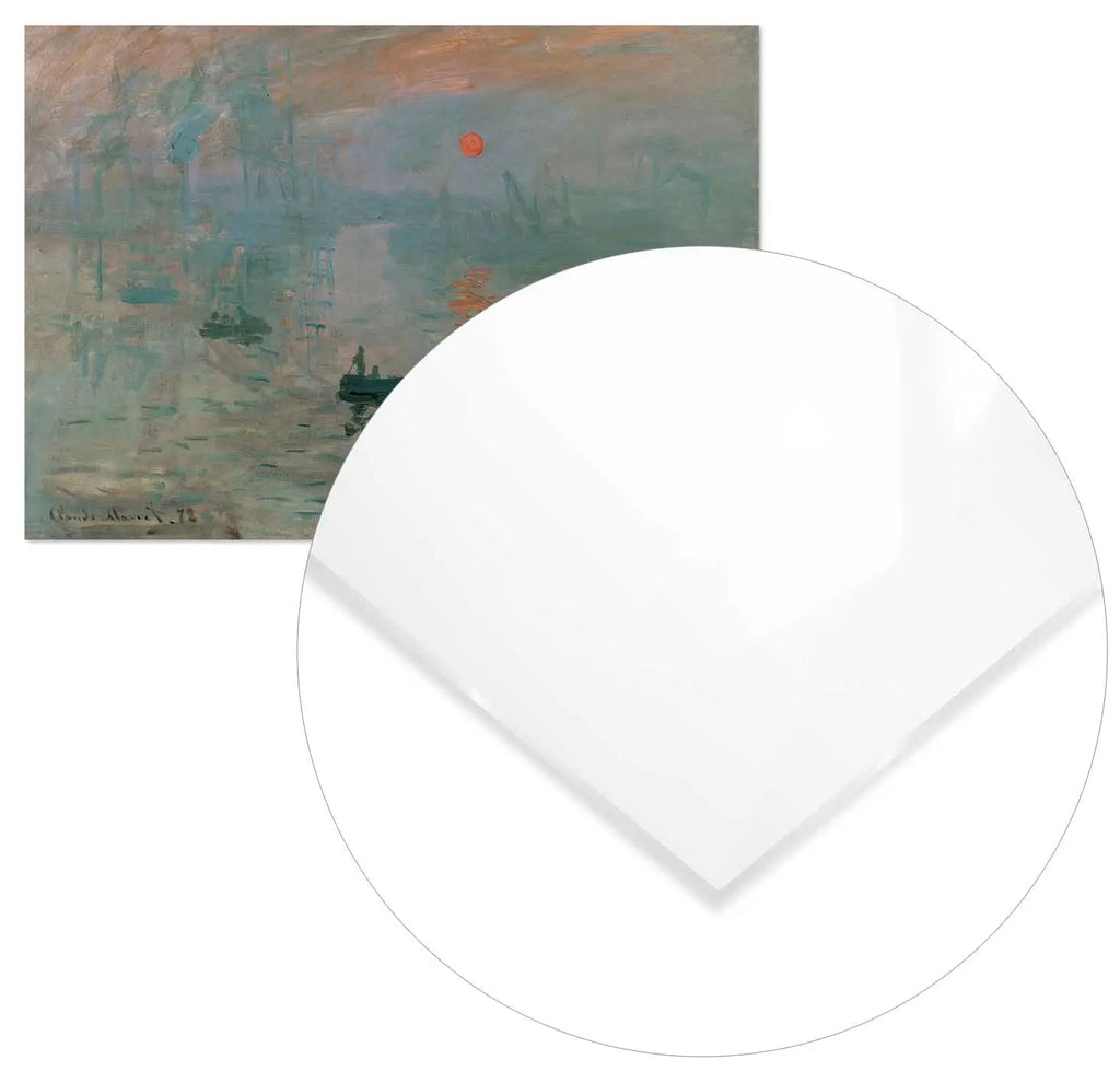 Cuadro Claude Monet Impresión, Sol Naciente Home & Living MetacrilatoEnmarcado30x21cm