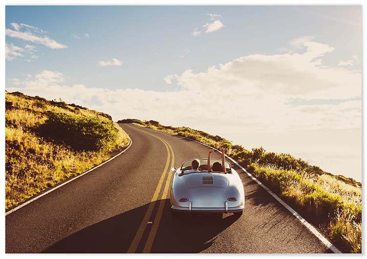 Cuadro Coche Vintage Home & Living 