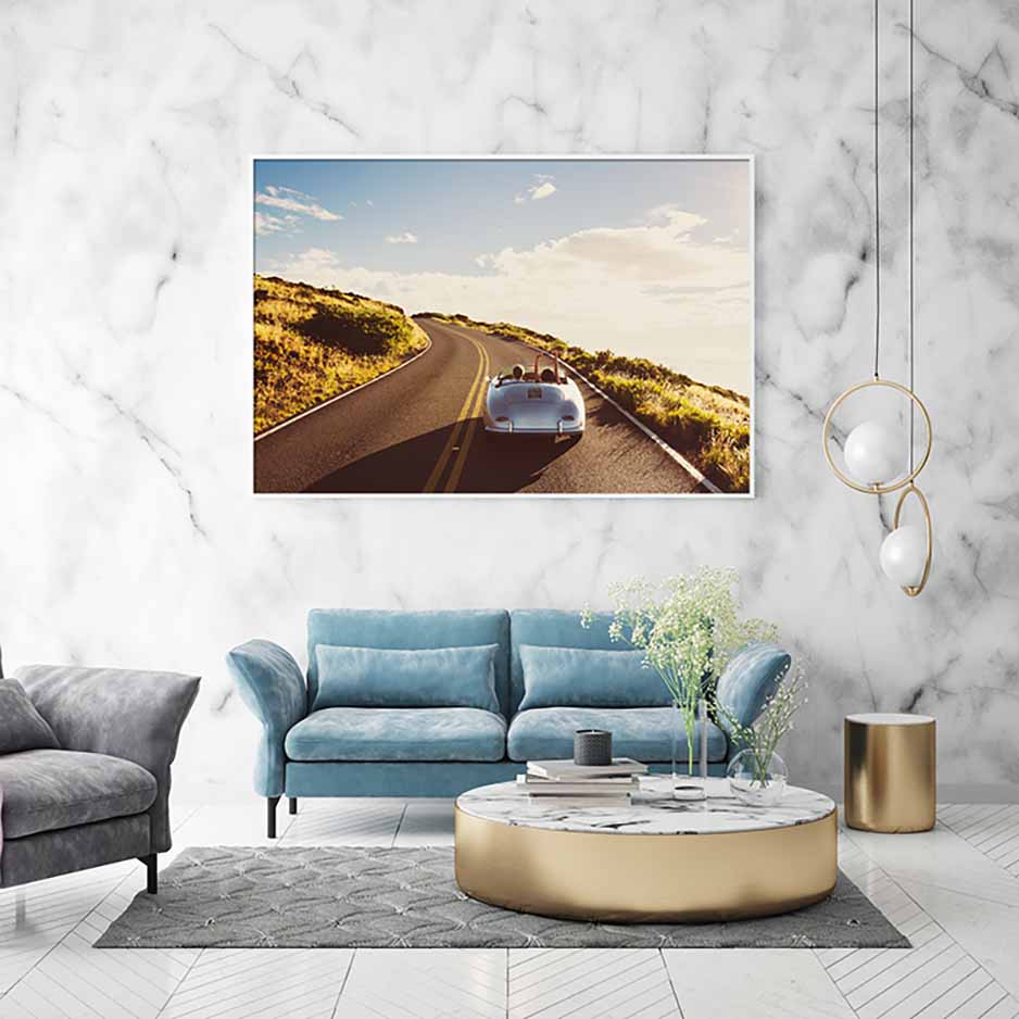 Cuadro Coche Vintage Home & Living 